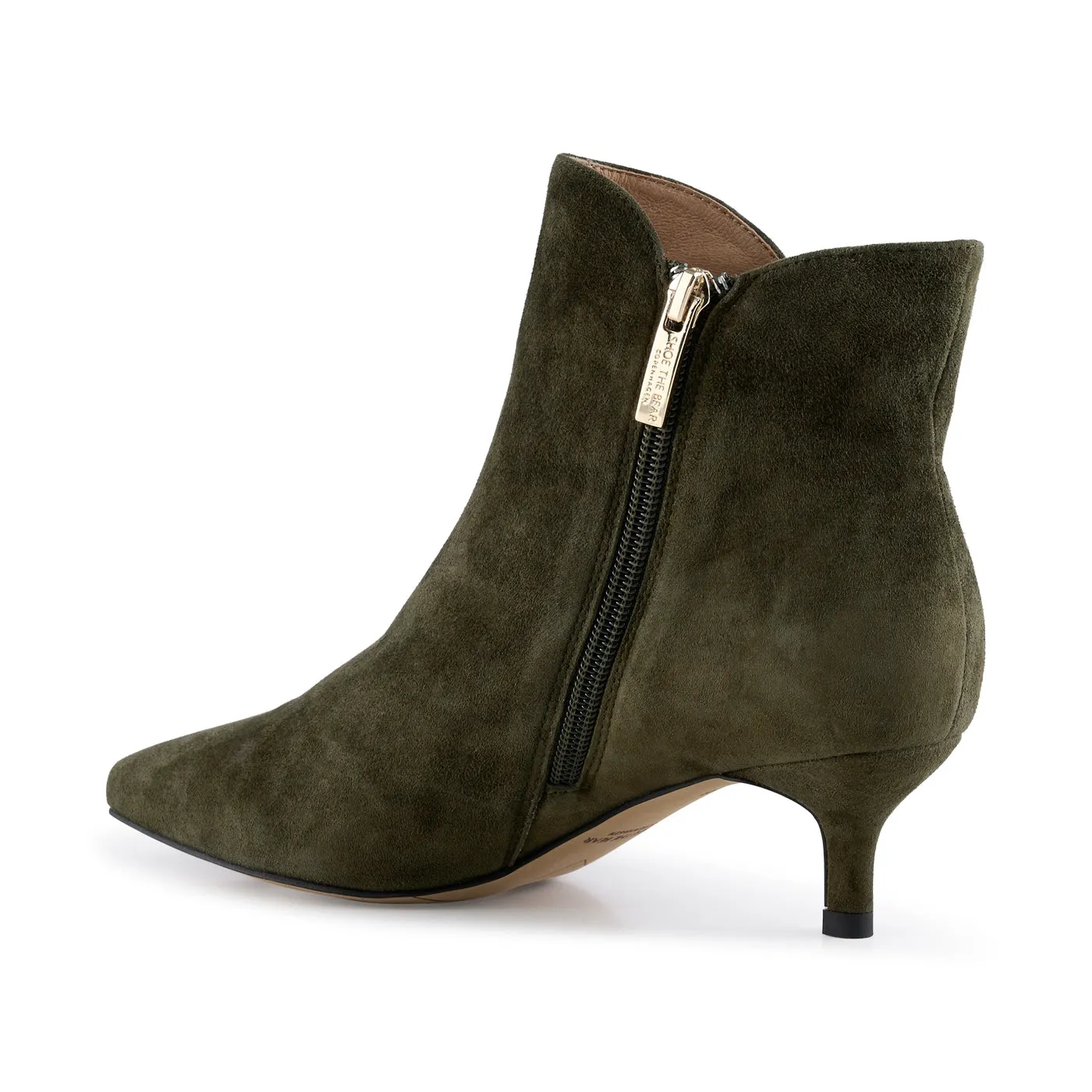 Saga boot suede - KHAKI