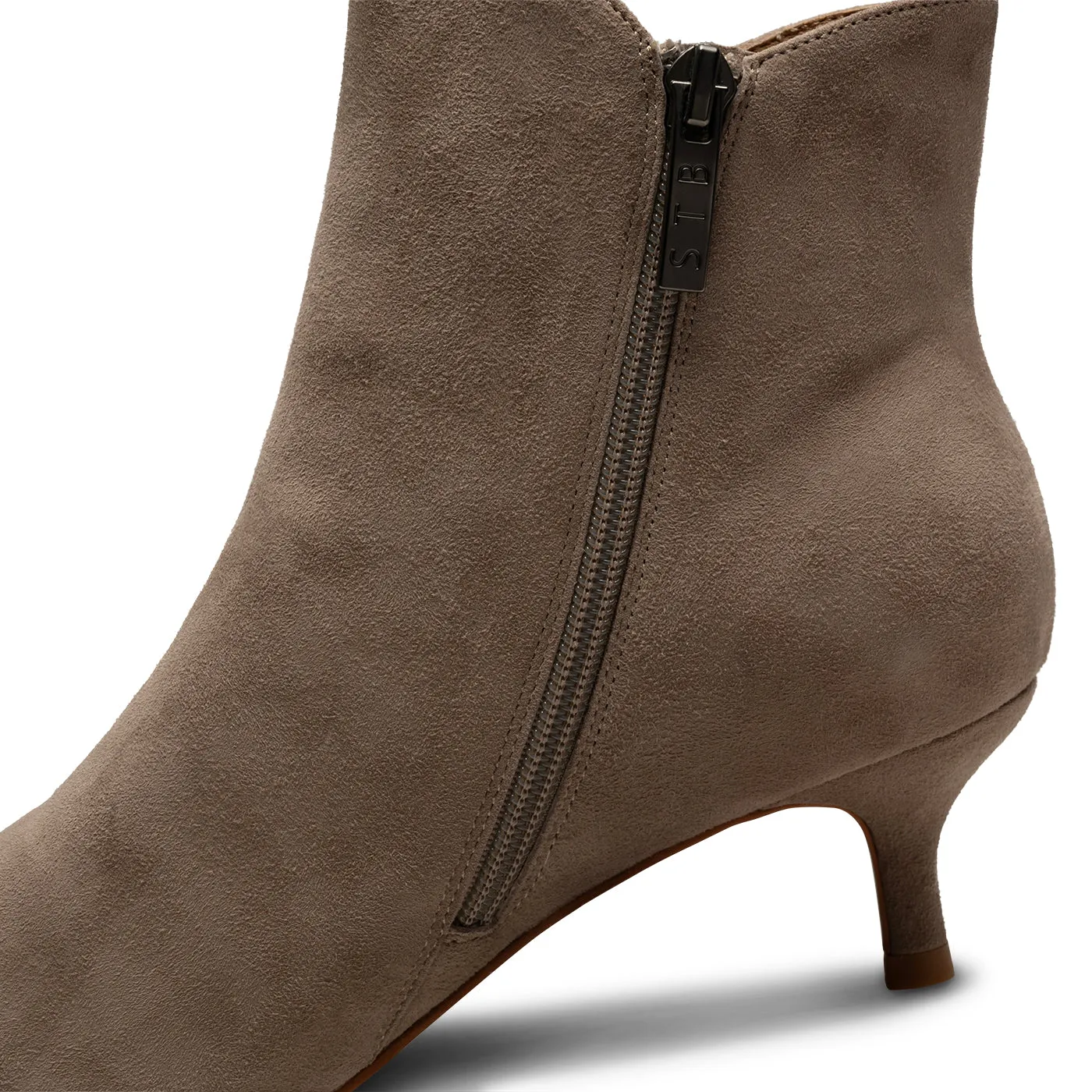 Saga boot suede - TAUPE