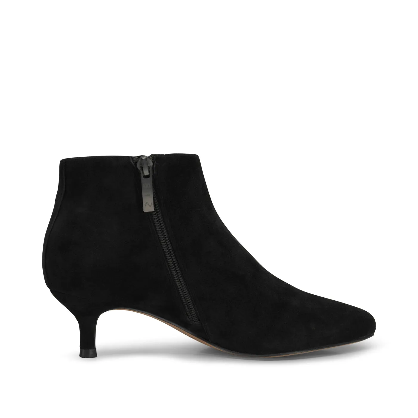 Saga bootie suede - BLACK