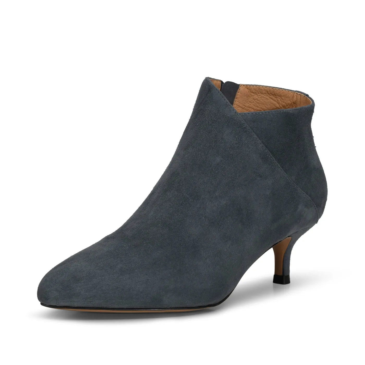 Saga bootie suede - SLATE