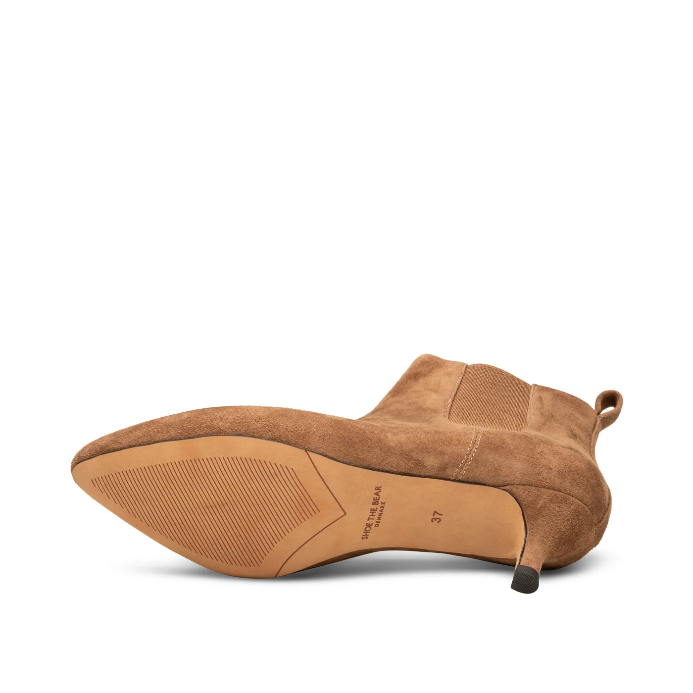 Saga chelsea boot suede - TAN