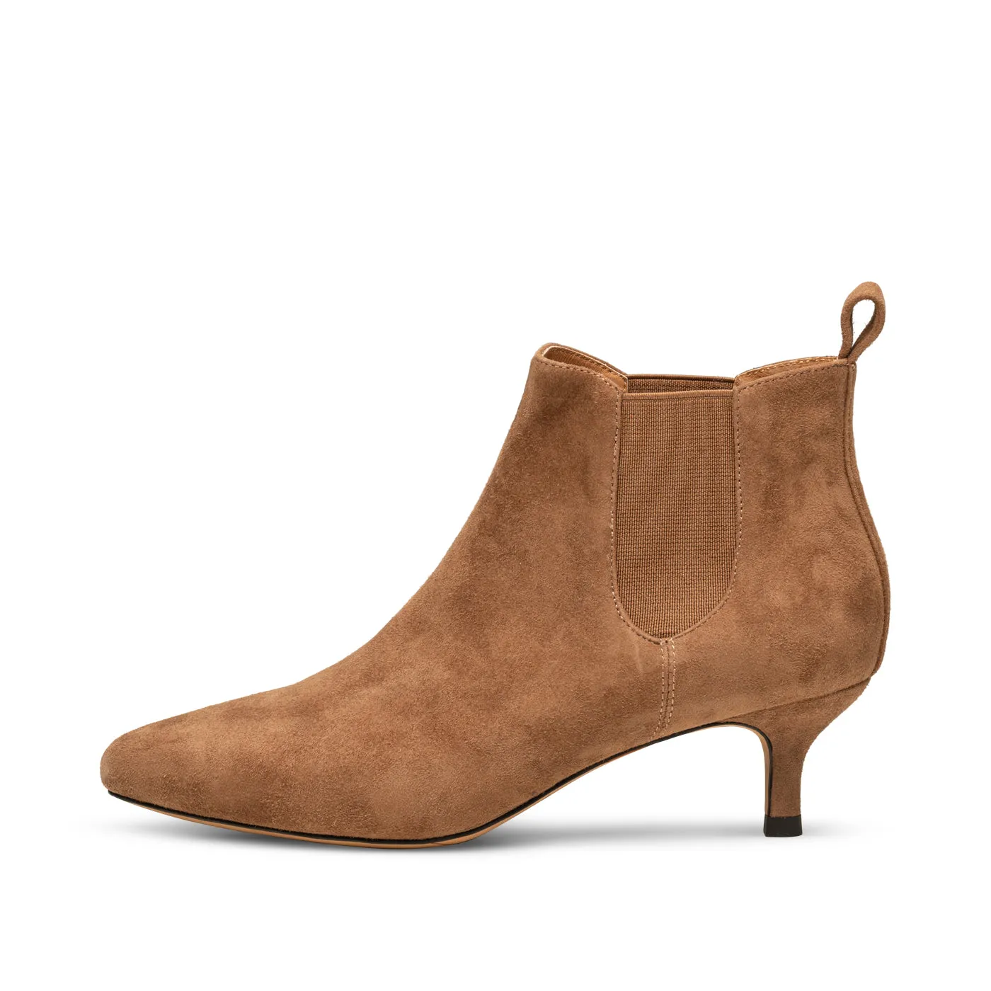 Saga chelsea boot suede - TAN