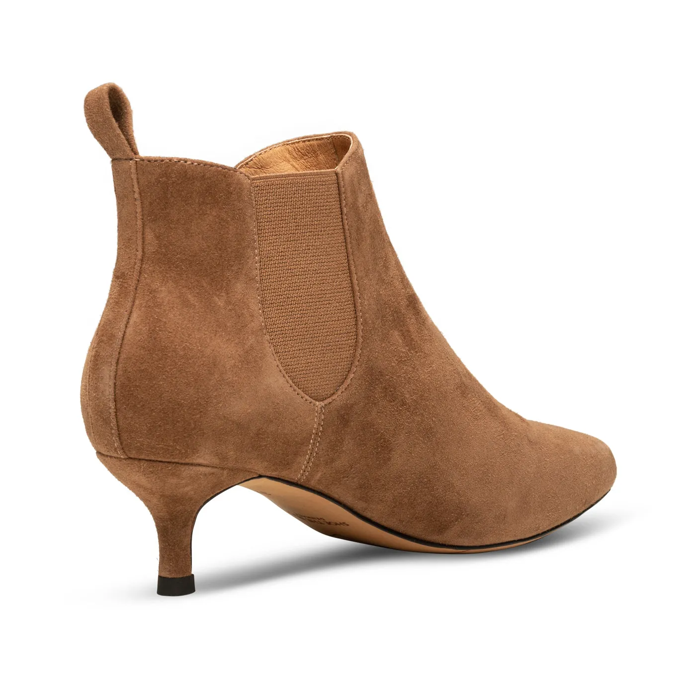 Saga chelsea boot suede - TAN