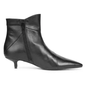 Saint Sharron Black Pointed Toe Ankle Boot