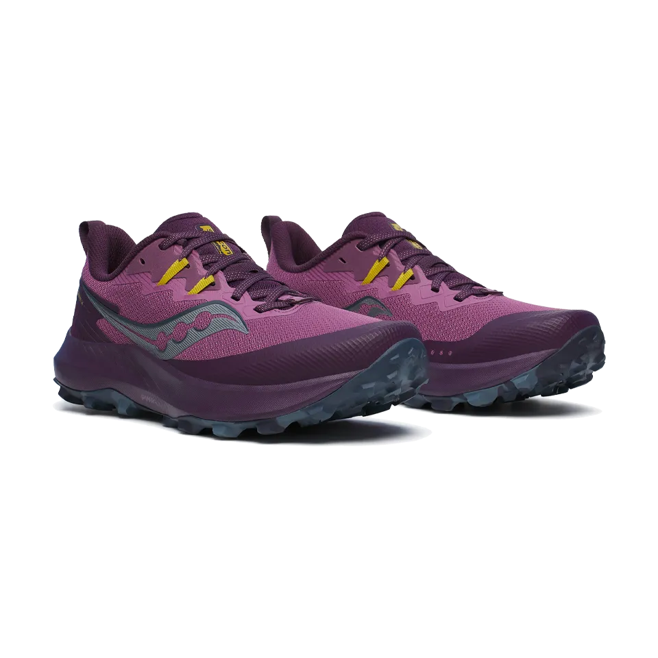 Saucony Women's Peregrine 14 Plum/Eggplant