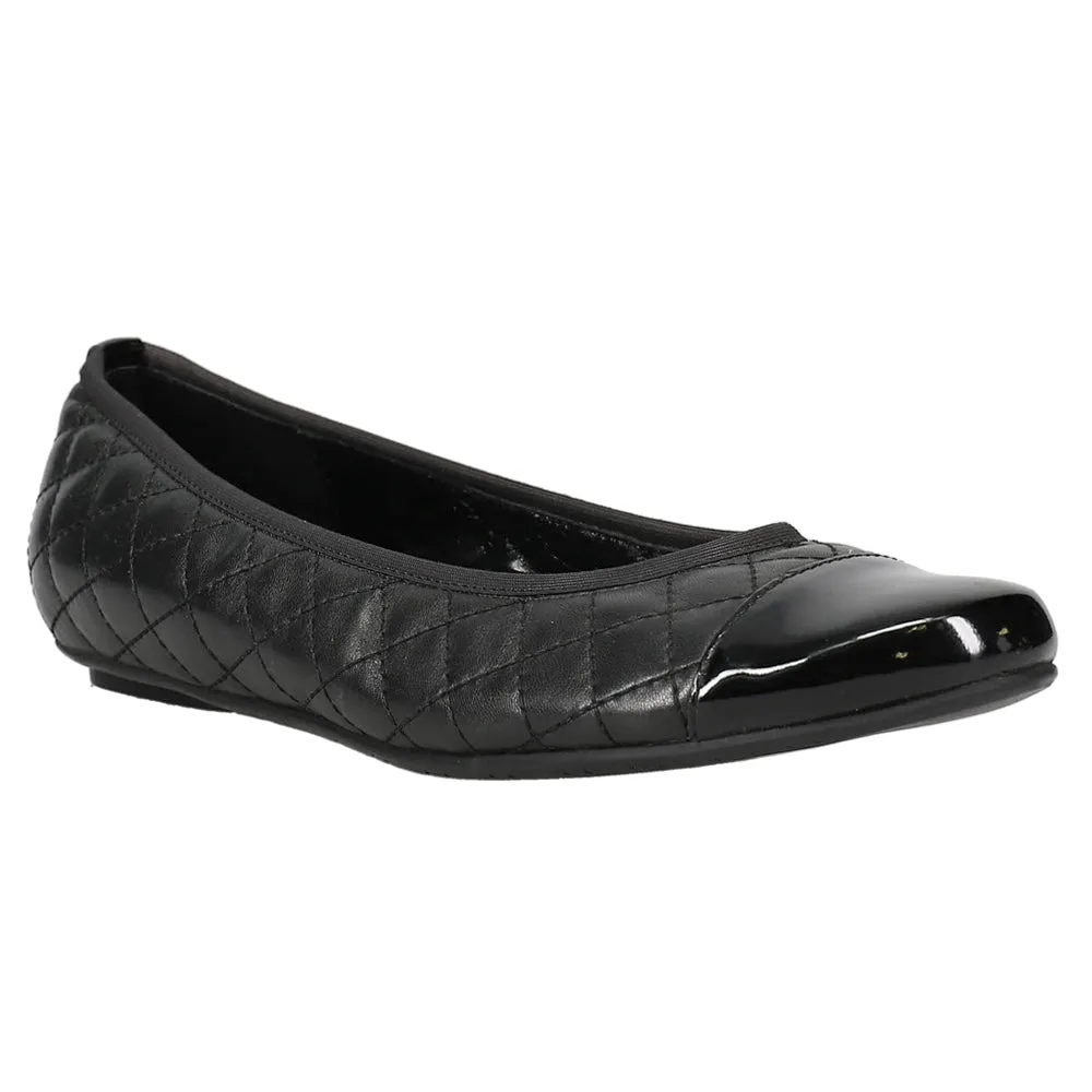 Serene Quilted Ballet Slip On Flats