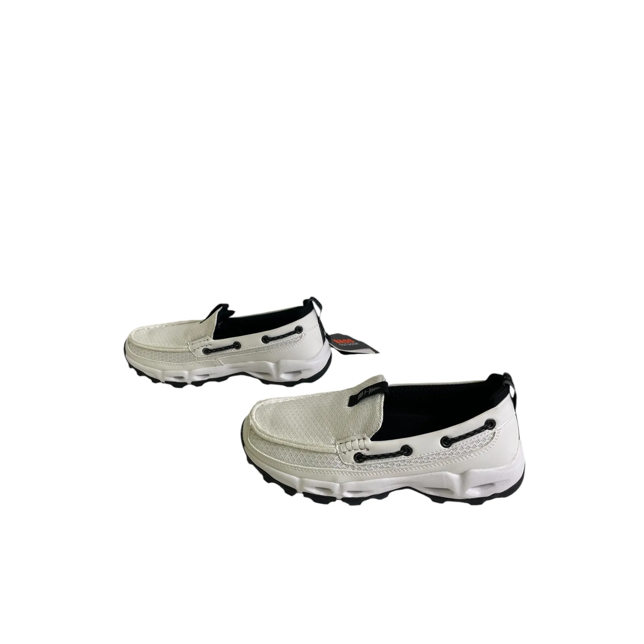 Shoes Flats By Bass In White, Size:7.5