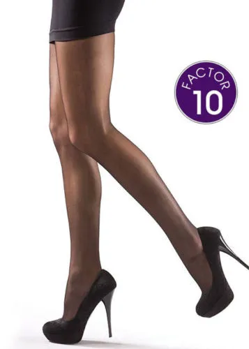 Silky Firm Support 20 Denier Tights Factor 10