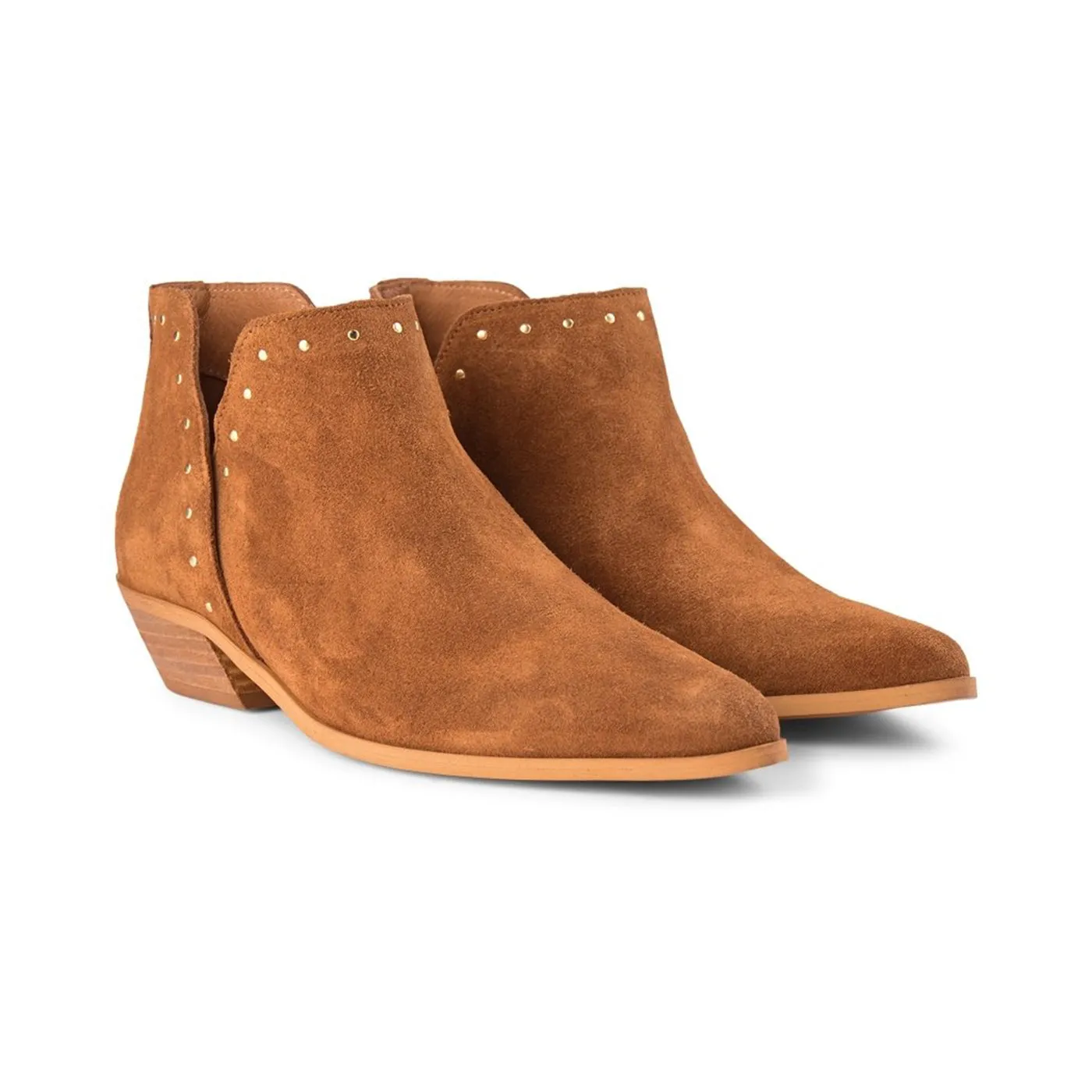 Sofia boot suede - TAN