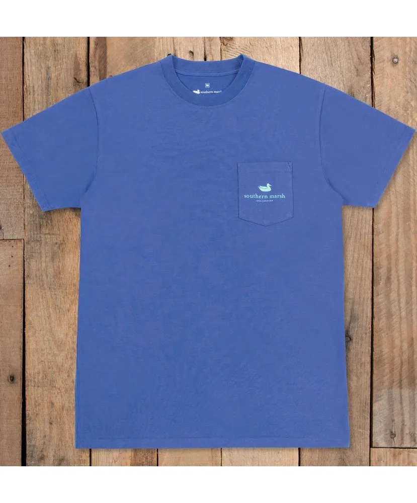 Southern Marsh - Wildlife Words - Redfish Tee