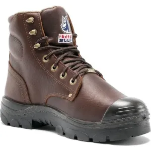 Steel Blue Men's Argyle Met Bump 6" WP Steel Toe Metguard Work Boot - Oak - 832912