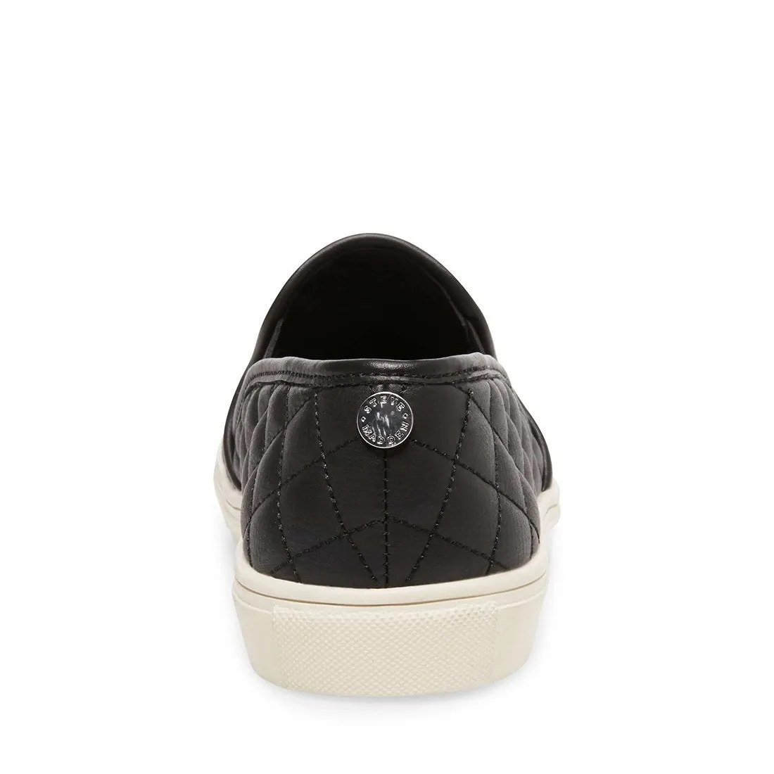 Steve Madden Ecentrcq Sporty Chic Quilted Slip-on Sneaker Black (7.5, Black)