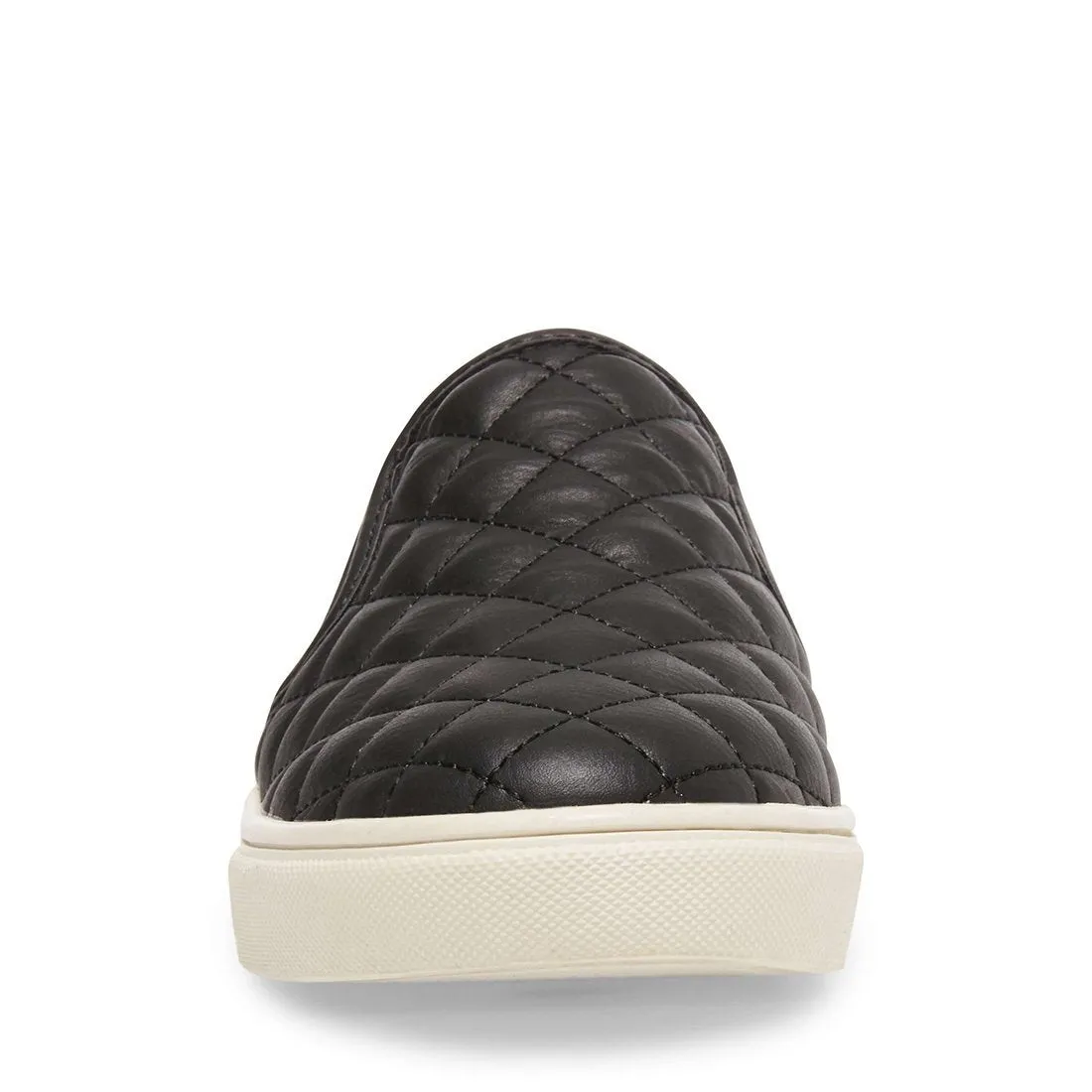 Steve Madden Ecentrcq Sporty Chic Quilted Slip-on Sneaker Black (7.5, Black)