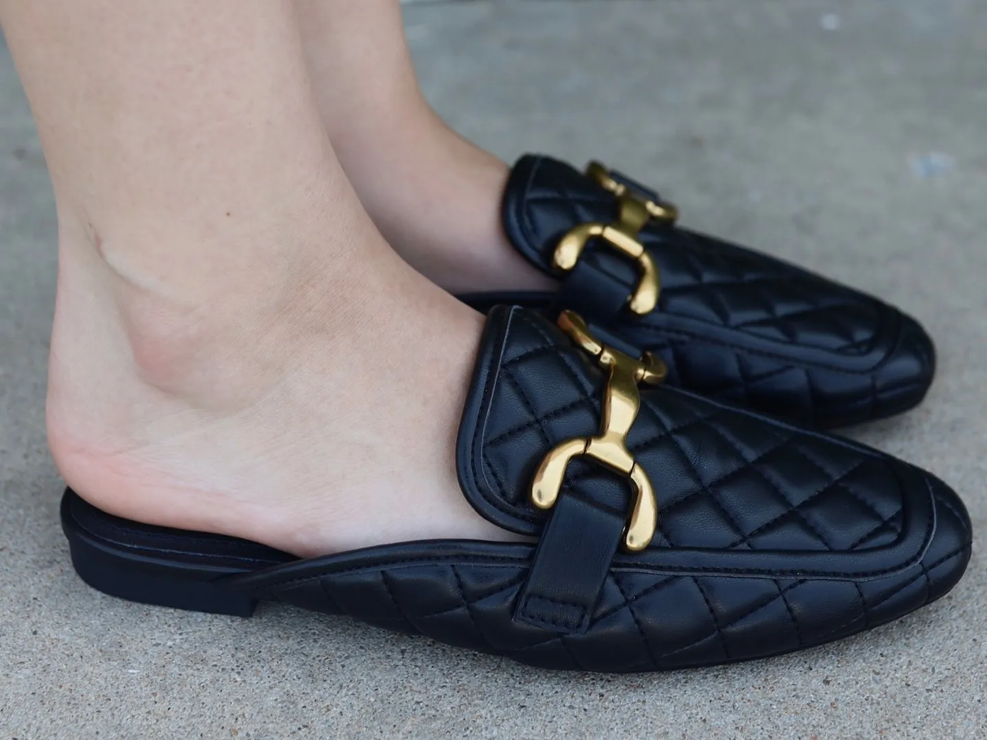 Steve Madden: Fortunate in Black Quilted