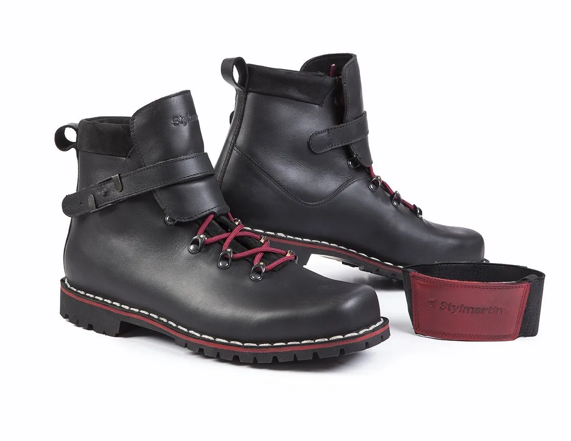 Stylmartin Red Rebel Urban Motorcycle Boots in Black