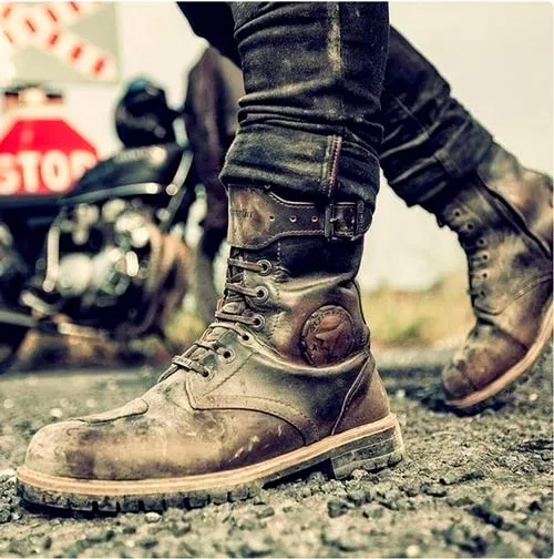 Stylmartin Rocket Cafe Racer Boots - Brown