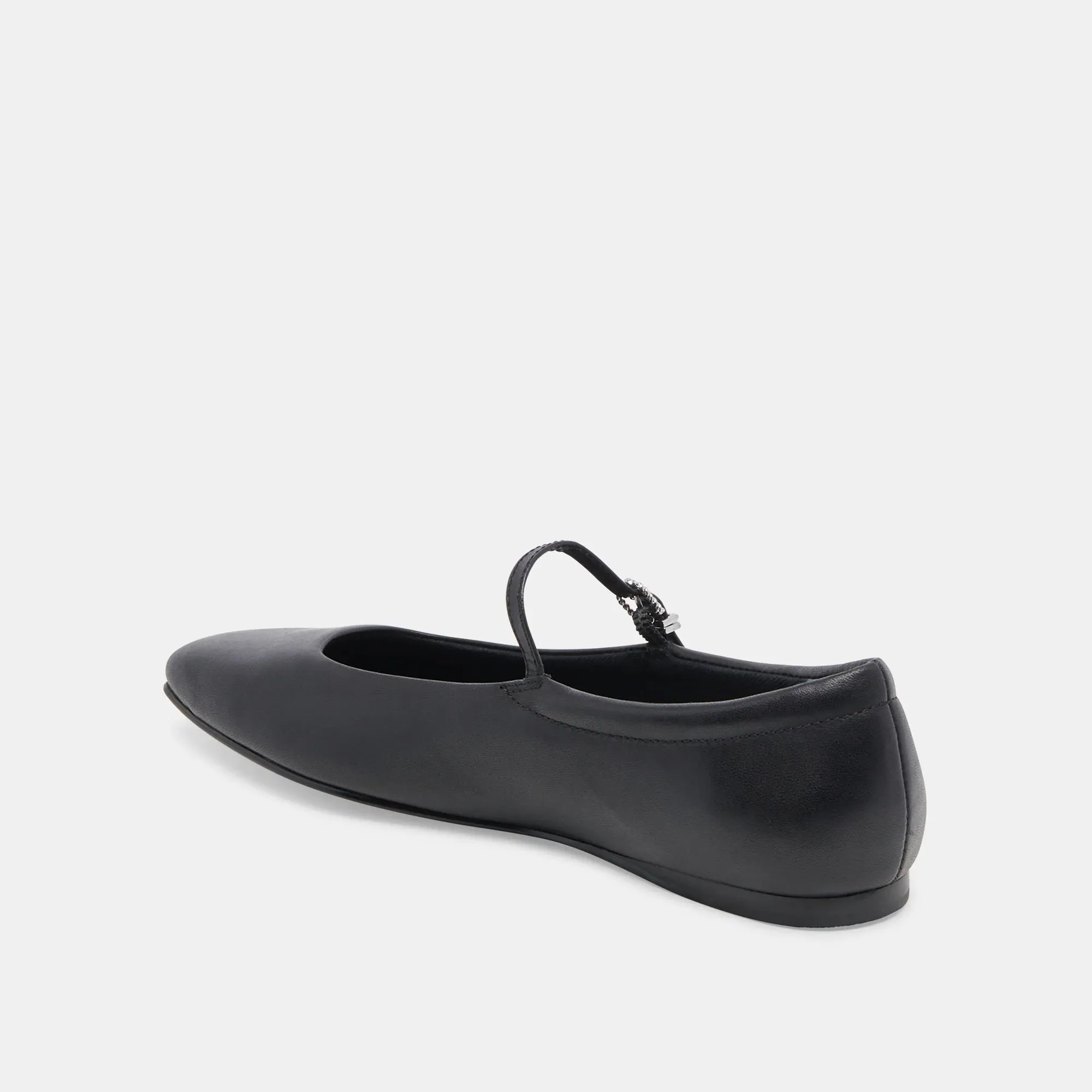 The Reyes Ballet Flats by Dolce Vita - Black Leather