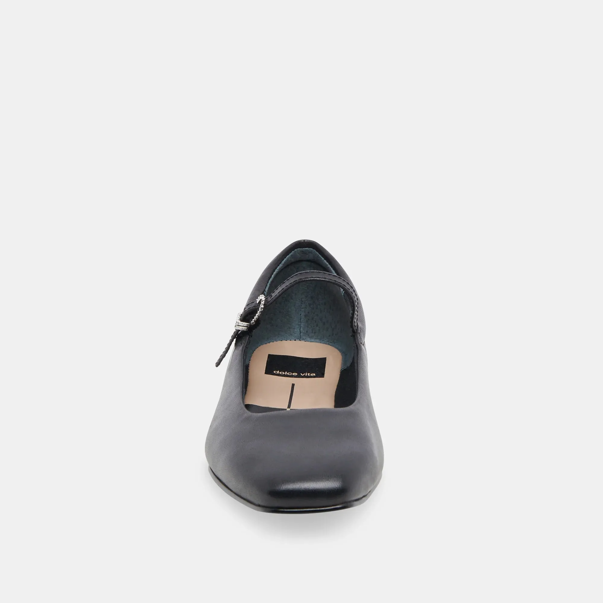 The Reyes Ballet Flats by Dolce Vita - Black Leather