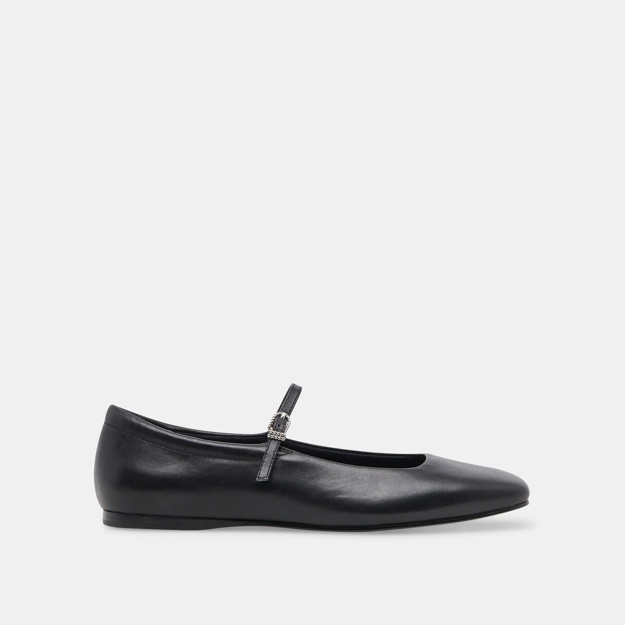 The Reyes Ballet Flats by Dolce Vita - Black Leather