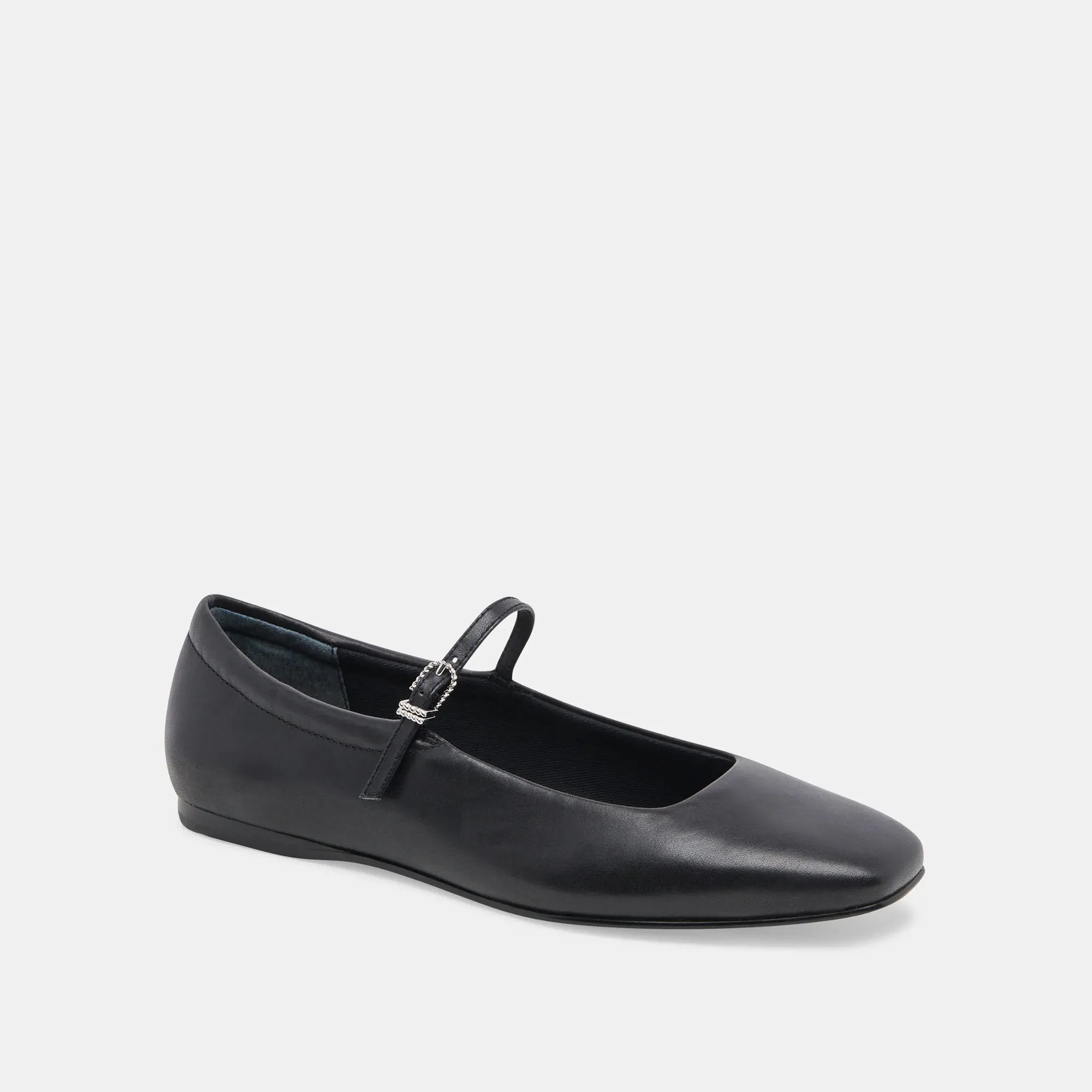 The Reyes Ballet Flats by Dolce Vita - Black Leather