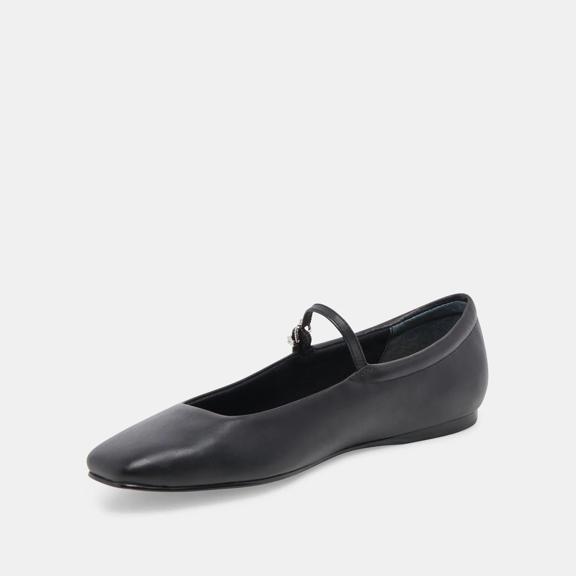 The Reyes Ballet Flats by Dolce Vita - Black Leather