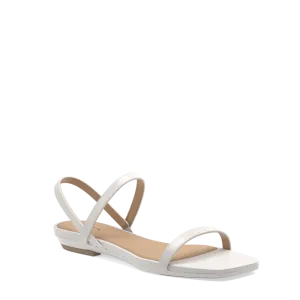 The Slingback Miranda - White-FINAL SALE