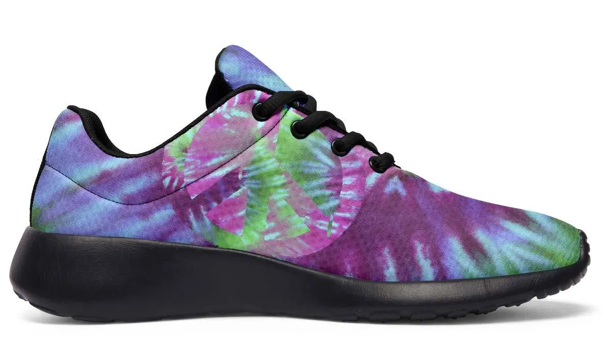 Tie Dye Peace Purple