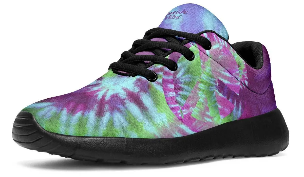 Tie Dye Peace Purple