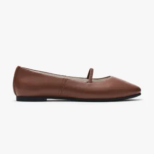 Travel Flats - Brown