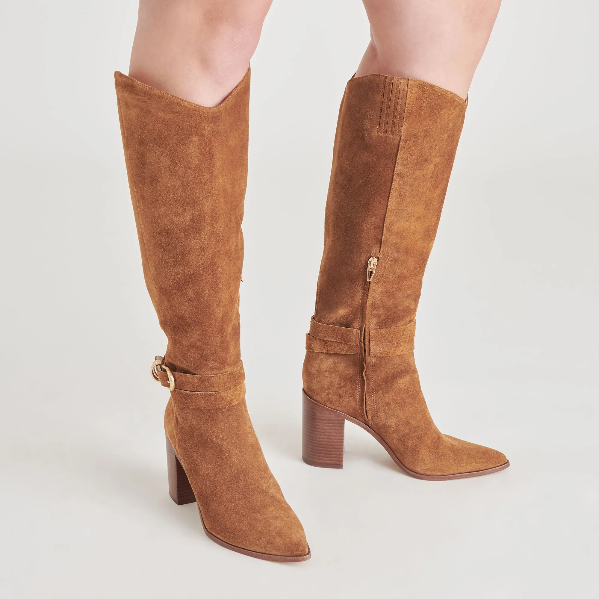 TYRONE BOOTS BROWN SUEDE