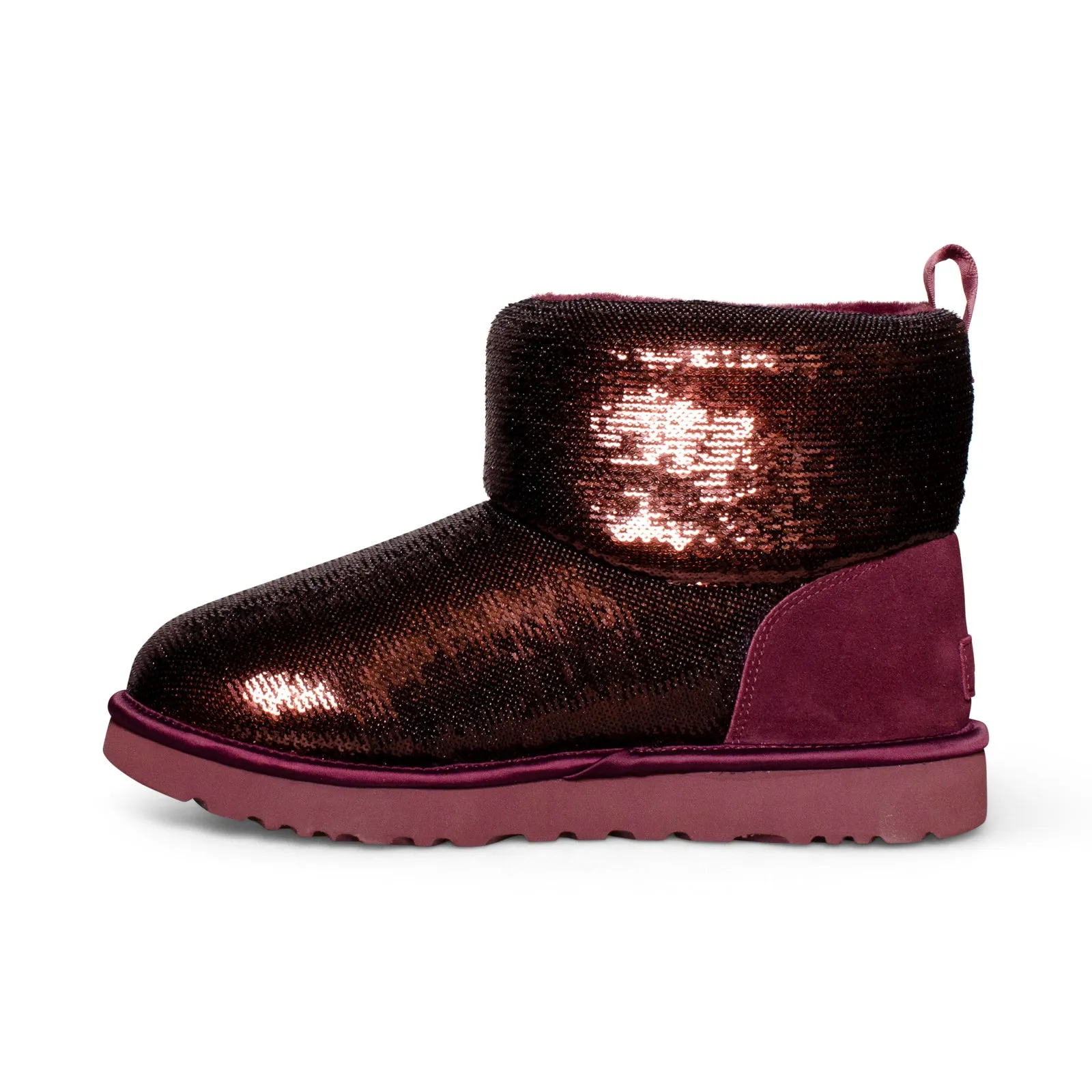 UGG Classic Mini Mirror Ball Wild Grape Boots - Women's