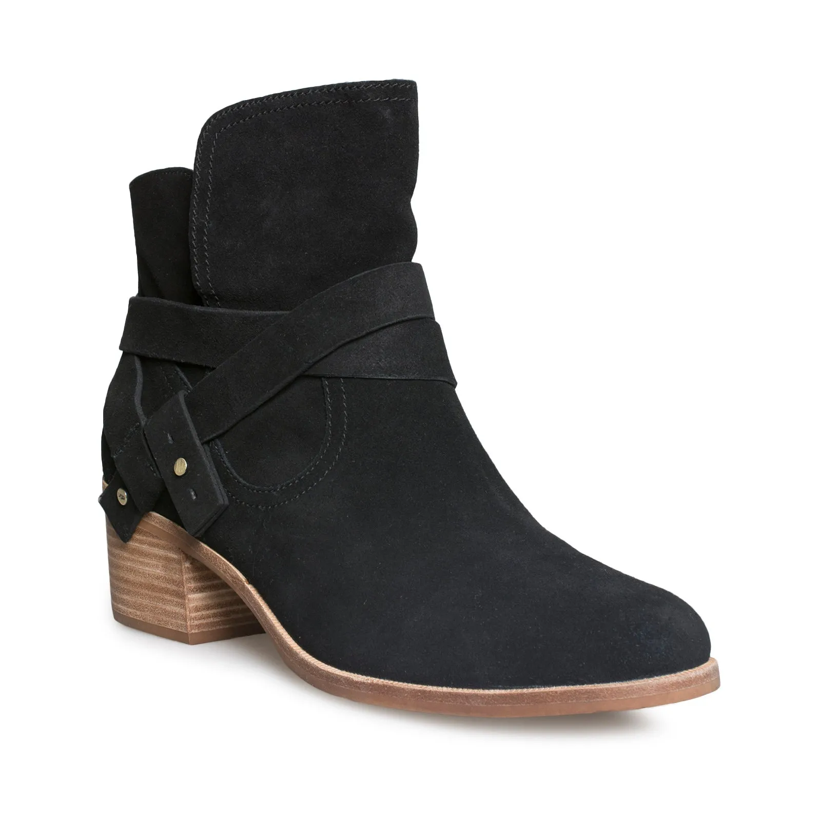 UGG Elora Black Boots - Women's