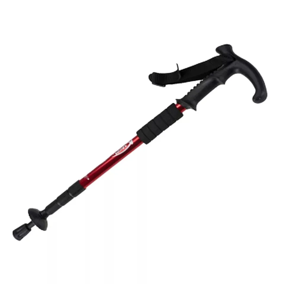 Ultra-light Aluminum Alloy Folding Stick for Hiking, Trekking