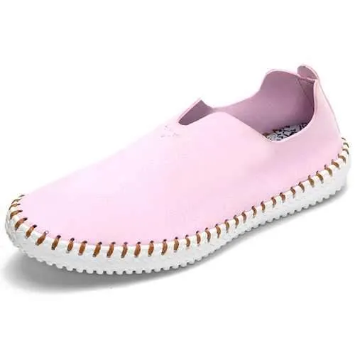 US Size 5-11 Loafers Casual Women Flat Shoes In Suede