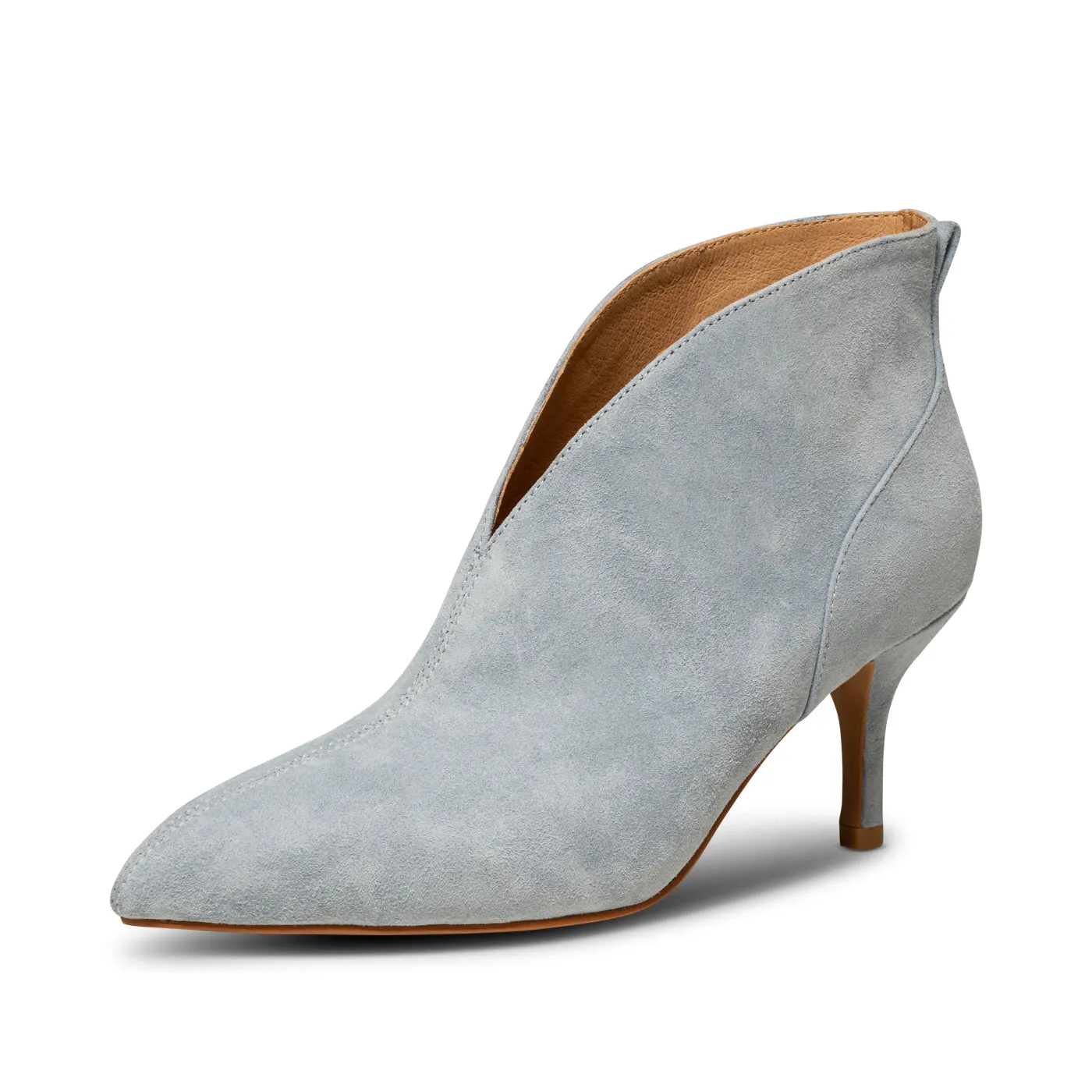 Valentine heel suede - BABY BLUE