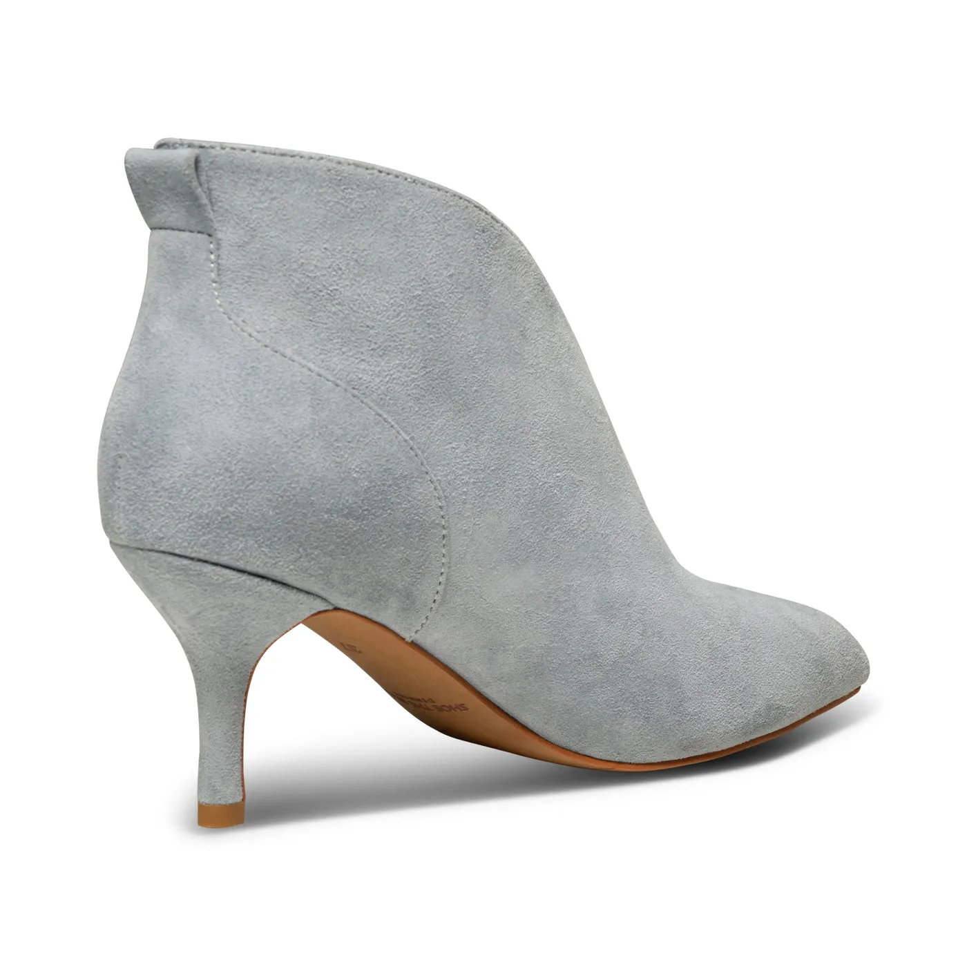 Valentine heel suede - BABY BLUE