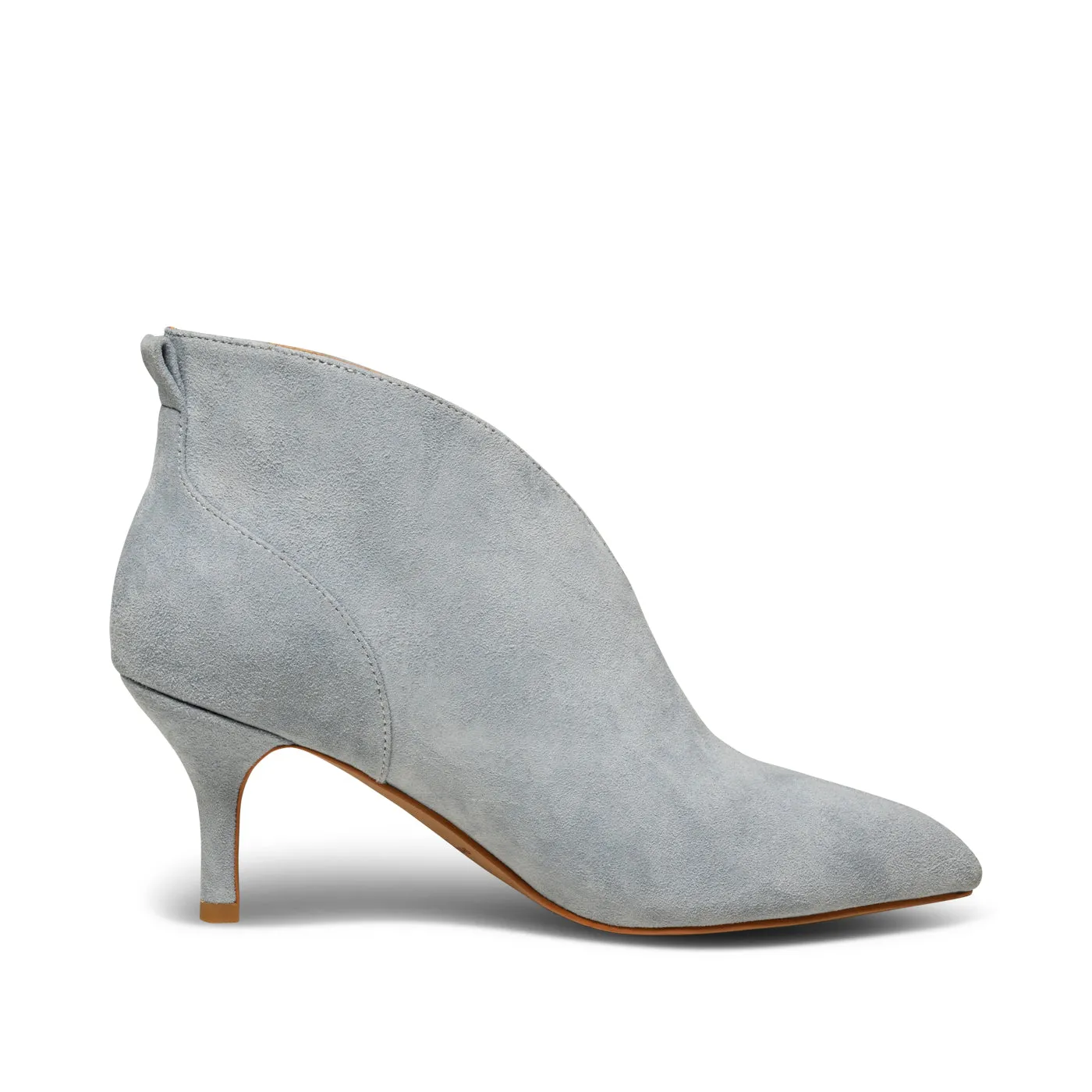 Valentine heel suede - BABY BLUE