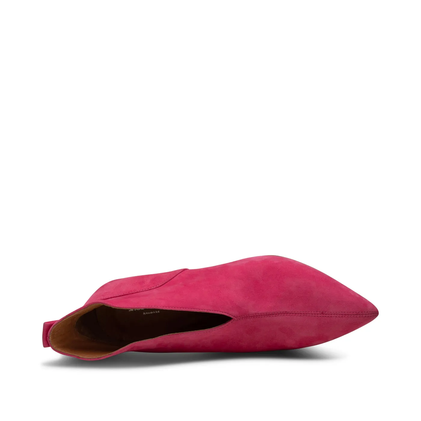 Valentine heel suede - FUCHSIA