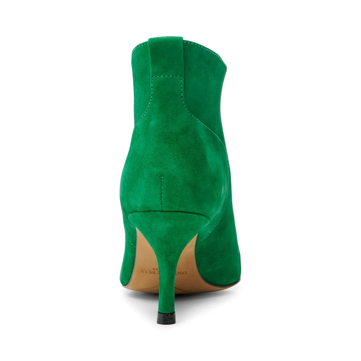 Valentine heel suede - GREEN