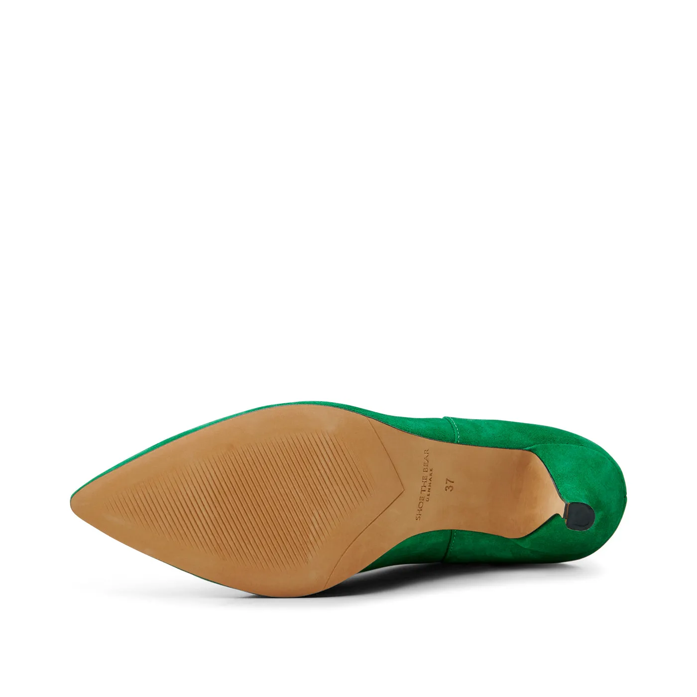 Valentine heel suede - GREEN