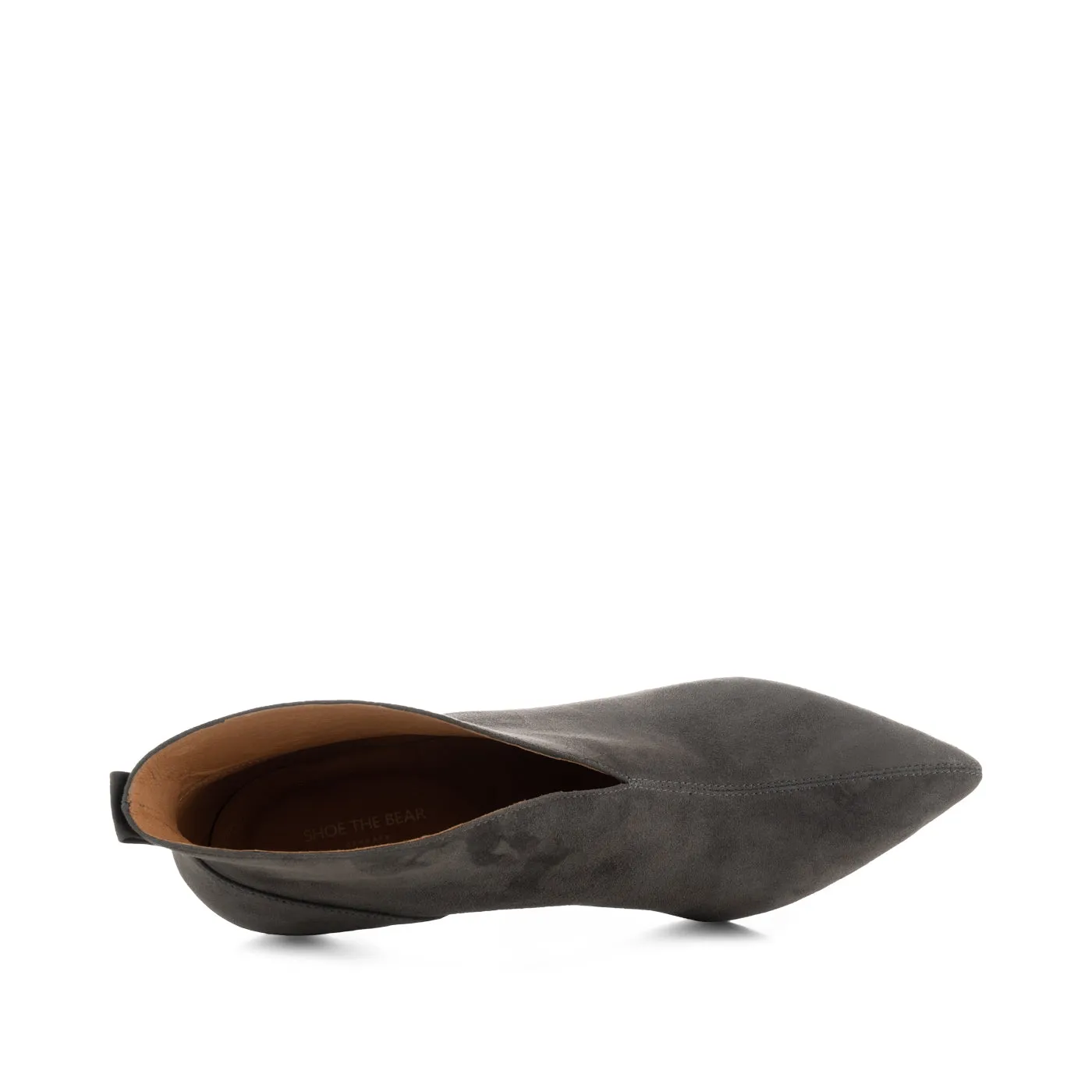 Valentine heel suede - GREY