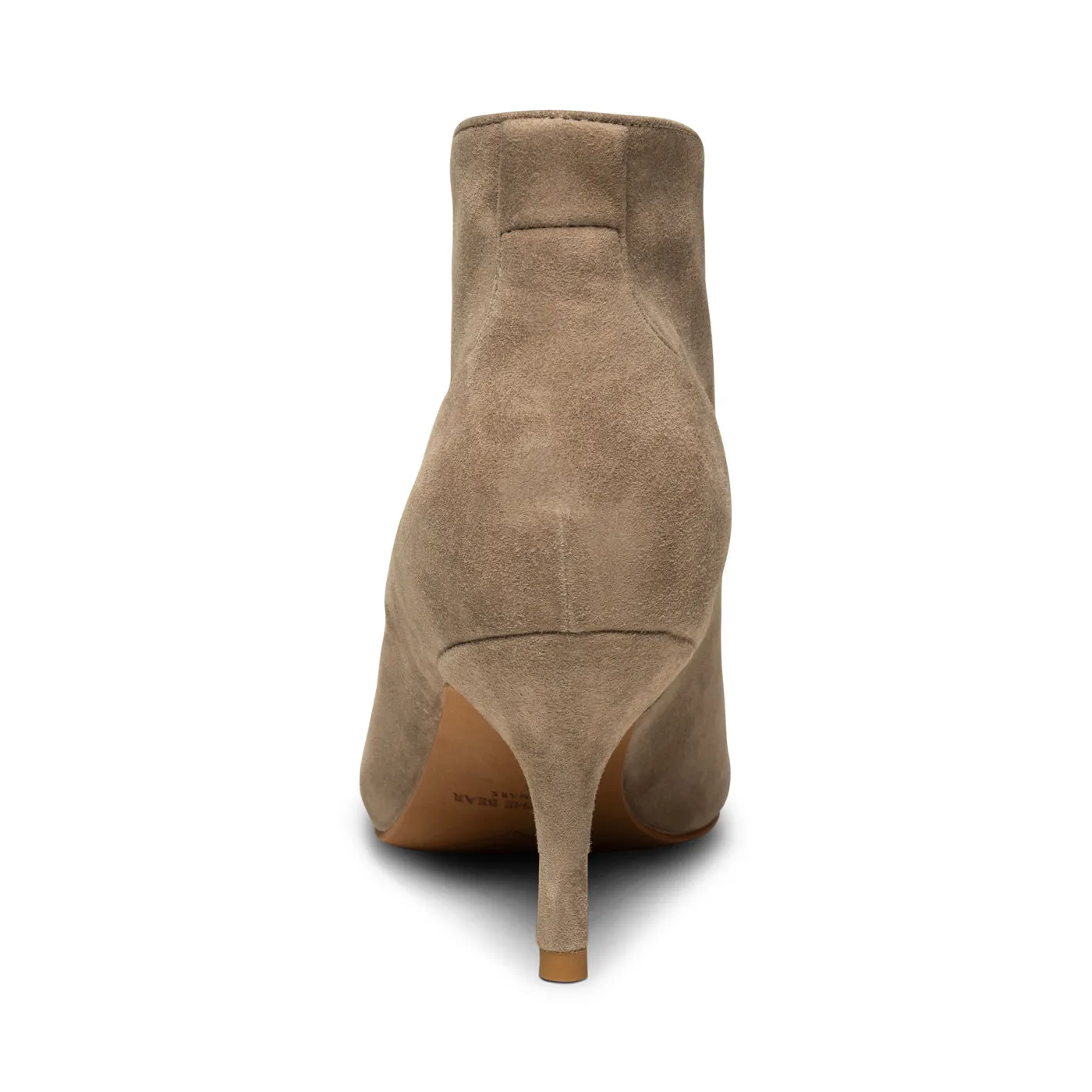 Valentine heel suede - TAUPE