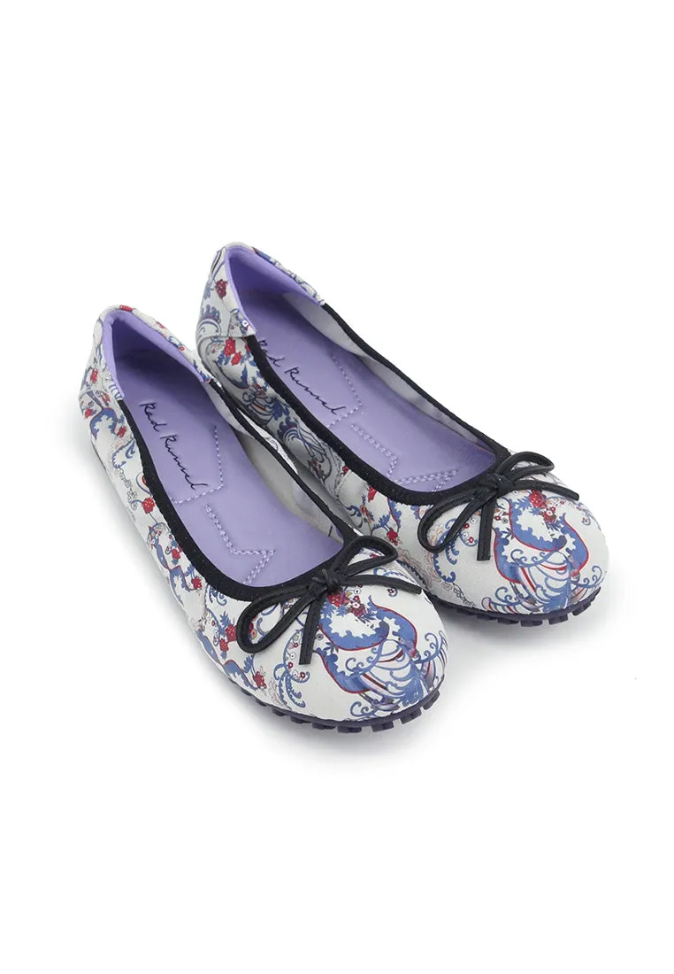 Vintage Floral Flats