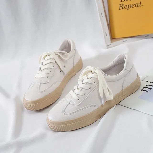 Women Sneakers Shoes New Casual Flats Sneakers Women's Fashion White Comfortable Casual Sport Running Vulcanize Shoes Female