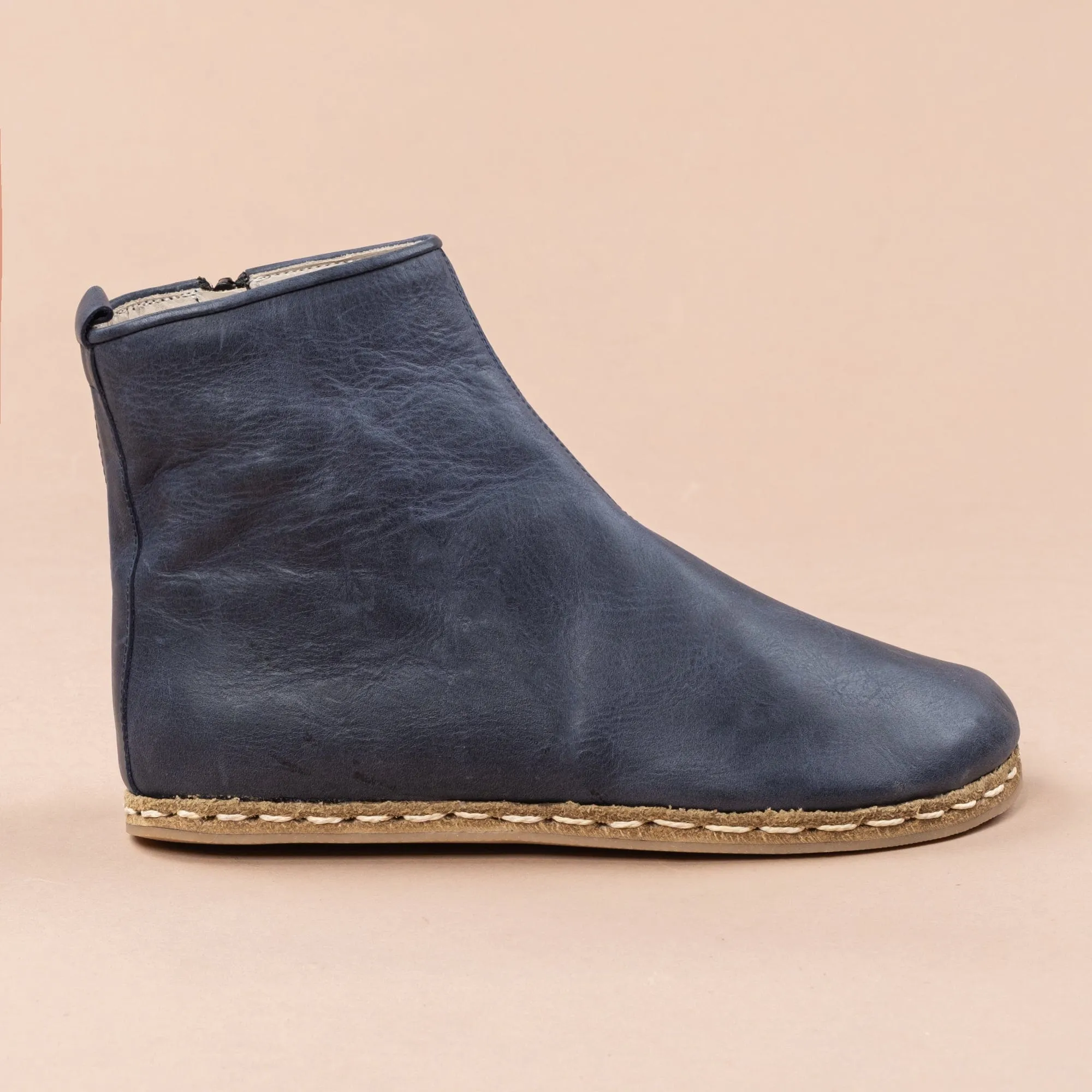 Women's Blue Barefoot Boots