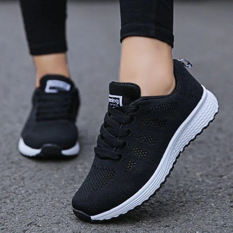 Women's Casual Shoes Sports Running Flats Mesh Sneaker OFS0300