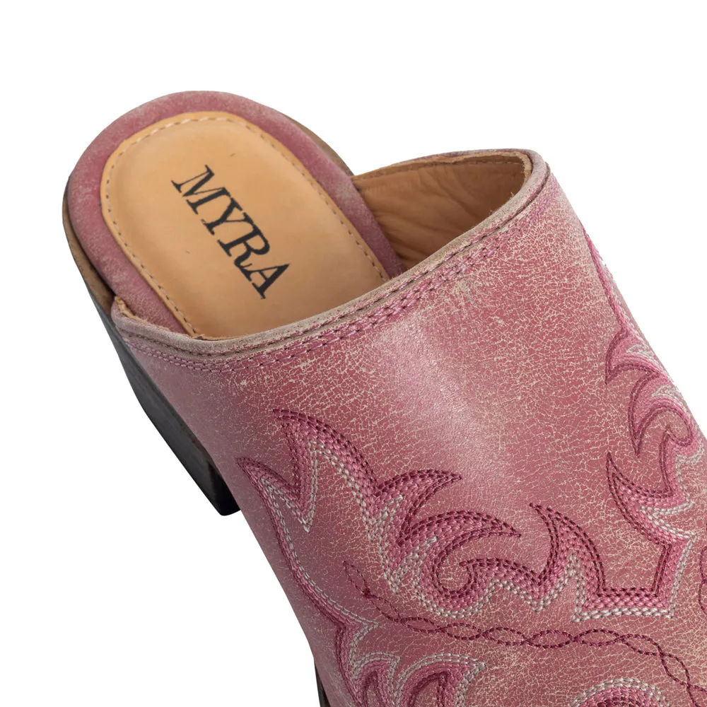 Ximena Ranch Mules in Pink