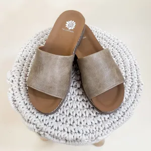 Yellow Box | Kalo Slide Sandal in Taupe